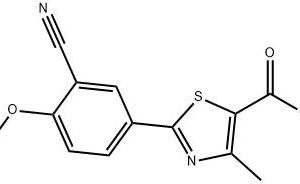 Ethyl 2-(3-cyano-4-isobutoxyphenyl)-4-methyl-5-thiazolecarboxylate